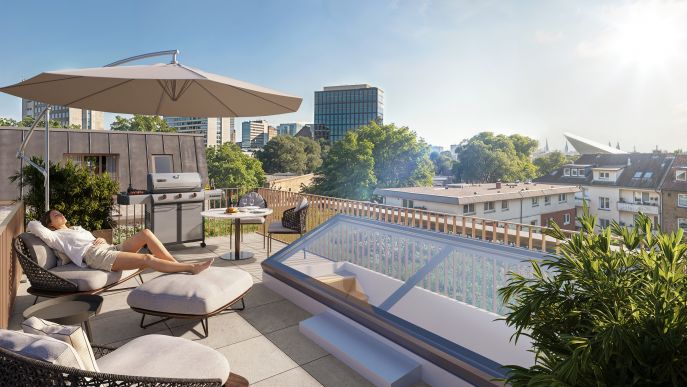 Dachterrasse