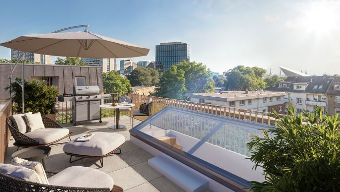 Dachterrasse
